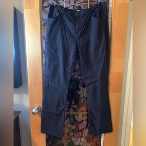 Black straight leg size 15 dress pants. Women’s.